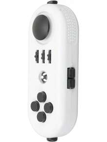 Bloque de Fidget Juguete EDC Juguete para la Ansiedad y el Estrés Juguete Sensorial Juguete para el TDAH y el Autismo Juguete Sensorial Controlador de Fidget (5 y Negro) - Púrpura de 10 estrellas - Ver 3