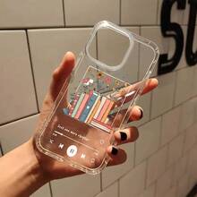 Una funda de teléfono transparente y clara de alta calidad con diseño de libro y música, funda de protección creativa personalizada y elegante, especialmente diseñada para XR/X/XS/XS Max.|11/11 Pro/11 Pro Máx|12/12 Pro/12 Pro Máx| 13/13 Pro/13 Pro Max.| 14/14 Pro/14 Plus/14 Pro Máx.| 15/15 Pro Max/15 Pro/15 Plus| 16/16 Pro/16 Pro Max/16 Plus|Diseño de  17/17 Pro/17 Pro Max/17 Air proporciona regalos ideales para mujeres y niñas para regresar al aula. - Transparente 951 - Ver 4