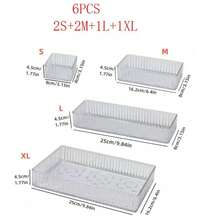 صندوق تخزين مكياج أكريليك كبير السعة، صندوق عرض أدوات التجميل متعدد الوظائف، صينية تخزين مقسمة متعددة الأحجام، أدوات العناية باليدين، صندوق تخزين مستحضرات التجميل، منظم الخزانة، صندوق تخزين المكتب والخزانة، ملحقات الحمام، منظم الوجه والأدراج، منظم متعدد الأغراض لتخزين المنزل