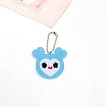 A Set Of /1 Piece Of Twice LOVELYS Cartoon Character Pearl Chain Double-Sided Acrylic Keychain Pendant Accessories, Christmas Gift (Style Random) - Multicolor - View 7