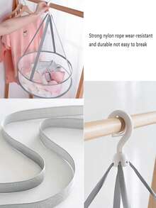 The Clothes Drying Rack Is Foldable. It Is A Mesh Clothes Drying Rack That Saves Space For Drying Sweaters. It Is A Laundry Rack With Internal Fixation, Suitable For Clothes, Towels, Underwear, Indoors And Outdoors. - Multicolor - View 8