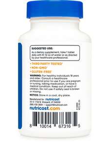 Nutricost Chromium 1000mcg, 240 Tablets - Gluten Free, Non-GMO | Chromium Supplement, Mineral Support, Non-GMO, Gluten Free, Nutricost, Premium Quality - Khác - Xem 4