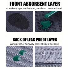 5/25/50pcs Disposable Nail Pad - Foldable Acrylic Practice Paper, 3-Layer Waterproof Cleaning Mat, Suitable For Salon And Home Use, Odorless Paper Towel, For Nail Art And Manicure, Nail Art Supplies | Foldable Nail Pad | Waterproof Mat