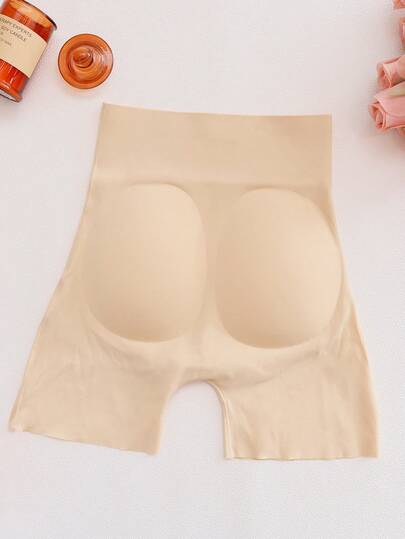 Women Seamless Breathable High Waisted Shaping Briefs, Slimming Compression Shorts