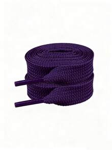 1 Pair 16MM Chunky Thick Flat Wide Jumbo Shoe Laces Replacement Laces For Sneaker Shoes - Purple - View 2