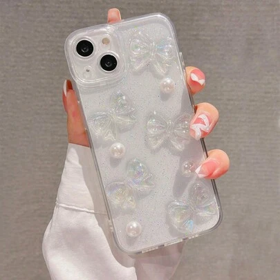 闪亮蝴蝶图案软壳手机壳，兼容 17 Pro Max/17 Pro/17 Air/17/16 Pro Max/16/16 Pro/16 Plus/15/15 Pro Max/15 Pro/15 Plus/11/12/13/14 Pro Max/XS/XR/11 Pro/11 Pro Max/12 Pro/12 Pro Max/13 Pro/13 Pro Max/7 Plus/14 Pro/14 Pro Max/14 Plus/7 Plus/8 Plus/8/SE2