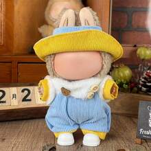 1 Set 17 Cm Doll Clothing Set (No Doll), Compatible With Labubu,Clothing Set Suitable For 6.7-Inch Doll Set, Fashionable And Unique Hat And Clothing Accessories, Suitable For First/Second/Third Generation Dolls To Play And Display ,Clothing Set Only (Shoes And Dolls Not Included) - Multicolor - View 5