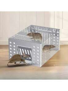 Reusable Humane Mouse Trap, Washable Catch And Release Mice Trap For Home, Kitchen And Garden