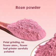 50g/100g Polvo de rosa premium, textura fina, conos de incienso DIY, purificador de aire, hecho a mano para yoga y meditación, sin plumas, esencial para la calma espiritual | Excelente para Pascua y días festivos