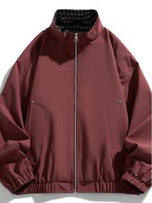 Men's Fashionable Loose Korean Style Cool Lapel Jacket Men's Simple And Versatile Casual Spring And Autumn Jacket Men