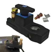 Interruptores de desconexión de batería de coche, interruptores de cierre de batería, interruptores de desconexión de poste superior, interruptor de aislador de batería marina - Negro - Ver 4