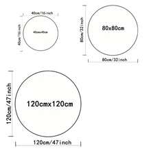 Modern Minimalist Lines Round Area Rug Artistic Floor Mat For Living Room Bedroom Dr Carpet Coffee Table Nonslip Chair Mat - 8 - View 5
