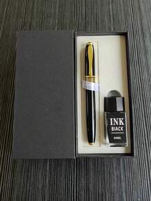 [Custom] Provide 1pc High Quality Custom, High-Quality Heavy Metal Feel, 0.5 Tip Steel Pen, With 1pc Gift Box Pocket Clip - Smooth Writing, Refillable Medium Nib, Comes With 2pcs Refills, Elegant Gift Box, Personalized Business Gift - Unique, Thoughtful Pen Gift Set For Coworkers, Friends, Family, Christmas, Back To School, Graduation, Father's Day, Thanksgiving, Valentine's Day, Mother's Day, Teacher's Day - Multicolor - View 91