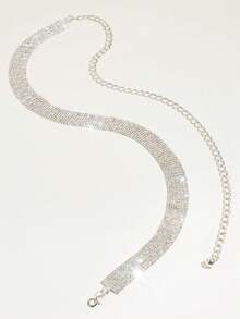 1 Stück Damen Strass-Dekor aufwendige Taillenkette, Herbst, Halloween