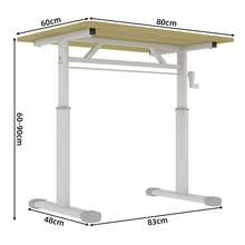 Kids Desks & Desk Sets - Wood + Metal & Wood+60*80 - View 9