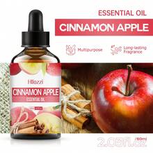 Apple Cinnamon Essential Oil 30ml/1.01fl.Oz Autumn Fragrance Oil, Suitable For Diffusers, Humidifiers, Home Care, Household Cleaning, Hotel Aromatherapy, Soap Making, Candle Making, Long-Lasting Fragrance - Apple Cinnamon - View 3