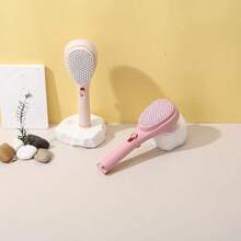 The Latest Retractable Comb From 2025, Effortlessly Cleans Hair. Anti-Static Comb With ABS Plastic Bristles, Portable Head Massager, Perfect For Creating Smooth And Healthy Hair - Suitable For All Hairstyles, Family Use, Hairbrush, An Ideal Birthday Gift. - Hồng - Xem 4