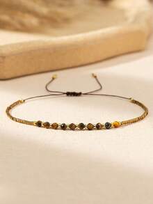 1 pezzo Braccialetto bohémien, simbolo di riduzione dell'ansia, adatto per uso quotidiano, regalo per amici, famiglia, coppie, compleanni e festività - Multicolore - Visualizzare 11