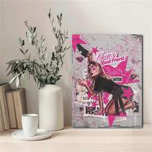 1pc Music Album Cover Poster - Music Art Printed Flat Design, Suitable For Room Decoration - Multicolor - View 2