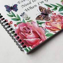 1 Pc MY FINAL WISHES, Butterfly End Of Life Planner, Final Arrangements When I Leave, Beneficiary Information, Funeral Planning Preparation Workbook (5.5 X 8.3 Inch)