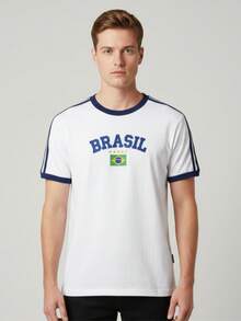 Retro Brazil Embroidered Blouse Without State - Weiss - Übersicht 2