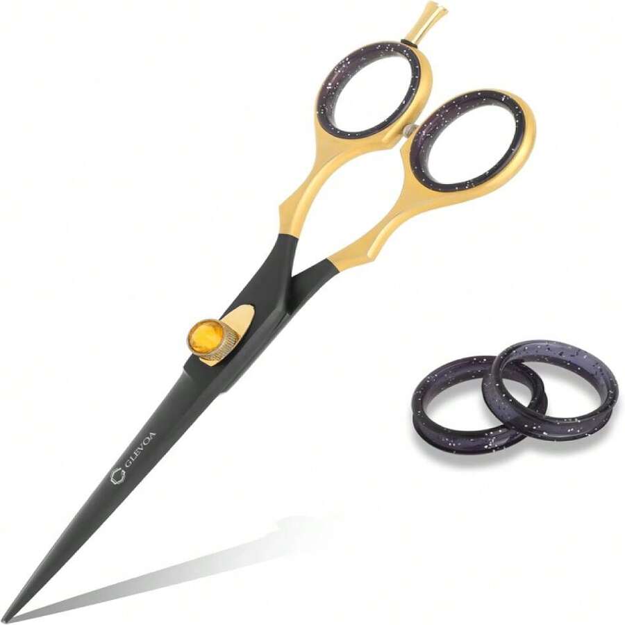 Dog Grooming Scissor - Professional Down-Curved Shear With Ergonomic Handle Japanese Stainless Steel Triing Scissor For Dogs, Cats And Other Pets, Sharp (Straight Scissors),21501292 - 彩色 - 查看 1