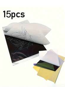 100pcs Professional Tattoo Transfer Paper - High Quality Template Transfer, Easy Tattooing - Advanced Thermal Carbon Copy Machine - Durable And Compatible With Tattoo Supplies