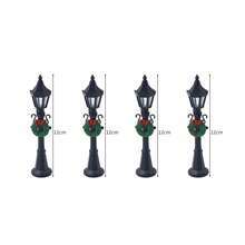 Miniaturowy zestaw drzwi do ogrodu w kształcie elfa z wróżką bożonarodzeniową, miniaturowe ozdoby świąteczne, modele rekwizytów scenicznych, dekoracje do domku dla lalek, akcesoria BJD, dekoracje świąteczne