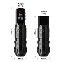 XNET 1Set Titan 270 Wireless Rotary Tattoo Pen Kit 270g.Cm High Torque Brushless Motor 2400mAh Rechargeable Battery Tattoo Machine Set For Tattooing Liner Shader - Multicolor - View 9