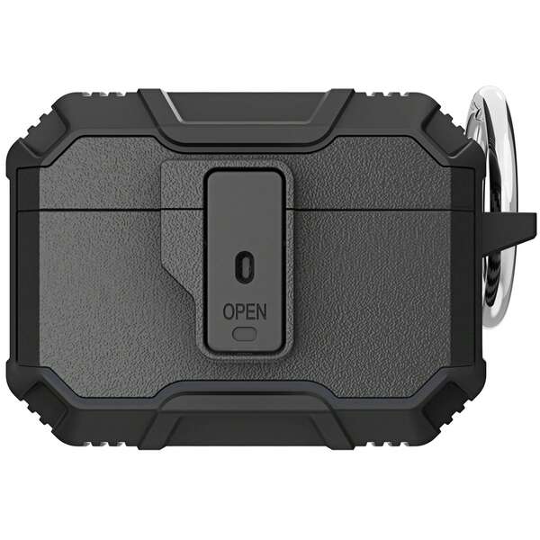 1pc Pro 3 Earphone Case, One-Click Open, Anti-Fall Apple Pro 3 Earphone Protective Case With Lock