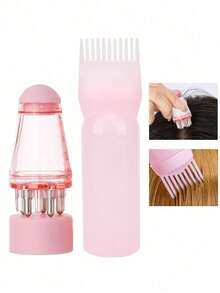 Salon Hair Oil Dispenser Bottle, Professional Hair Dye Brush Bottle, Hairdresser Hair Dye Supplies, Shampoo Brush, Unisex, Back To School, Travel Vacation Essential, Women's Hair Accessory, Aftercomb, Hairdresser Accessory, Hair Dryer, Hair, Hairdresser, Hair Styling Tool, Hair Care Product, Hair Dryer, Hair, Accessory, Hair Care Product, Hair Styling Tool - Multicolor - View 17