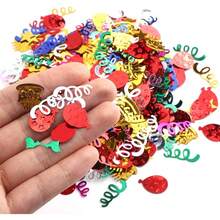 eecoo 60 G/Bolsa Globo de de Cumpleaños, Boda, Colorido, Lentejuelas, Confeti, Decoración, Suministros de Adorno para Fiestas, para Temas de Cumpleaños, Bodas, - 1 - Ver 9