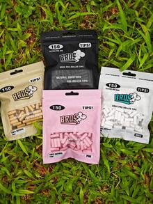 1 paquete de 120 filtros de cigarrillo coloridos nuevos, filtros de cigarrillo portátiles, accesorios para fumar, un gran regalo para amigos y familiares - Multicolor - Ver 5