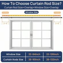 Curtain Window Rods - Black - View 8