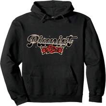 Piano Teacher Pianist Rose Flower Floral Pianist Pullover Hoodie - Black 14 - View 1