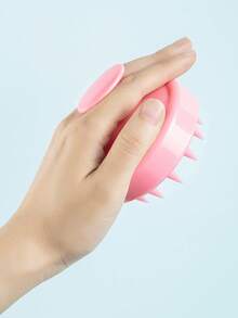 1个硅胶头皮按摩洗发刷,头皮清洁刷,去角质头皮按摩器,头发和头皮按摩刷,浴室配件 - 返校洗发刷,符合人体工程学的头皮清洁洗发刷 - 温和去角质按摩器,适合所有发质 - 彩色 - 查看 19