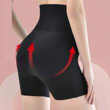 Butt Lifting And Enhancement Panties Shorts With Butt Padding, High Waist Shaping - Negro - Ver 2