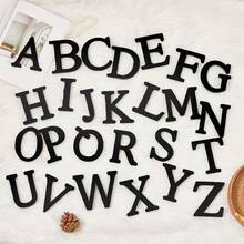 10/20厘米亚克力镜面墙贴，自带可移除字母：A-Z - 亚克力镜面层（带保护膜）+ 1厘米厚粘性泡沫背衬。双层设计营造3D效果；单层使用则呈现简约轮廓。非常适合定制姓名牌、办公室励志标语等。 - 黑色 - 查看 2