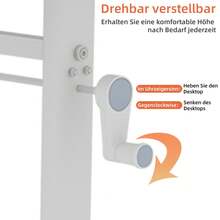 Kids Desks & Desk Sets - Gray + Metal & Wood+60*80 - View 8