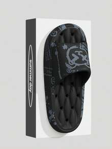 Anti Slip Slippers, Summer New Style, Indoor Life, Home Use, Couple's Slippers, One-Piece Slippers