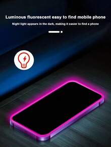 【2片装】高清气泡膜屏幕保护膜，带紫色夜光，夜间发光方便查找手机，个性化设计，护眼，超清晰，兼容所有保护壳，防刮擦，防震，全覆盖，易于安装，兼容 6/7/8/X/XR/11/12/13/13 mini/13 pro/13 pro max/14/14 plus/14 pro max/15/15 plus/15 pro/15 pro max/16/16 plus/16 pro/16 pro max/17/17 Air/17 Pro/17 Pro Max/17e - 紫色 - 查看 8