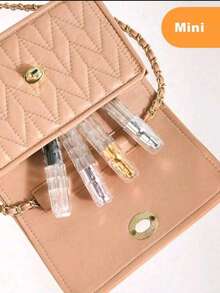 Atomizzatore di profumo portatile e ricaricabile, flacone spray da viaggio da 5ml/0,2 once, accessori, regali per mamma, donne e ragazze, accessori per vacanze e viaggi estivi, elementi essenziali per i viaggi