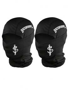 1/2 chiếc Mặt nạ trùm đầu in hình Balaclava Unisex, thoáng khí cho các môn thể thao ngoài trời, đi bộ đường dài, câu cá, đi làm - Kiểu E - Xem 31