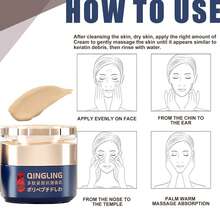 1pc Qingling Anti-Wrinkle Cream, Qingling Facial Cream, Qingling Wrinkle Removal Cream, Peptide Firming Anti-Wrinkle Cream, Firming Anti-Aging Moisturizing Cream