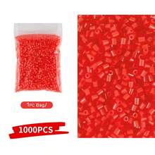 1000/2000/5000 hạt nhựa nhỏ 2.6mm, hạt ghép hình pixel, hạt sắt nung chảy, hạt trang trí DIY chất lượng cao, quà tặng thủ công. - Đậu - Xem 52