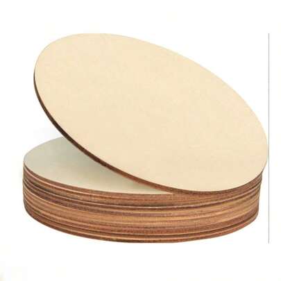 1/6/10 件 12 英寸木圈工艺品，未完成的空白木圈片木切口，可用于 DIY 工艺品、门衣架、标志、木材燃烧、绘画、圣诞装饰工艺品木圈，未完成的空白木圈片木切口，可用于 DIY 工艺品、门衣架、标志、木材燃烧、绘画、圣诞装饰