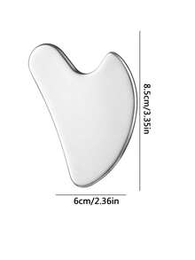 Tấm Gua Sha kim loại hình trái tim bằng thép không gỉ, dụng cụ Gua Sha gương 304, tấm Gua Sha massage lưng tại nhà - Nhiều màu - Xem 13