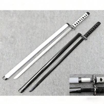 1個 黒龍 & 白龍 侍刀、アニメクラフト、武器小道具、祭り装飾、誕生日/祝祭日/ハロウィン/クリスマスのプレゼントに最適、装飾オーナメント