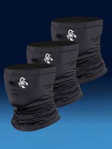 1/2/3 件男女通用拉法帽面罩颈部保暖臂套，适合四季户外活动，如旅行、骑自行车、徒步旅行、钓鱼 - 彩色 - 查看 10