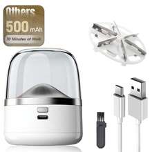 便携式 USB 充电式衣服球修剪器 - 快速有效地去除衣服、床上用品和织物的绒毛和球，紧凑的设计，符合人体工程学的手柄，白色，衣服修剪器，织物护理工具，现代美学，耐用的结构，绒毛去除器，电动绒毛去除器，强力衣服修剪器，衣服修剪机